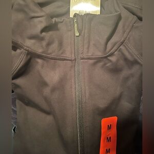 NWT, Women’s Tulip Hem Yoga Jacket, Black,               
Size Medium